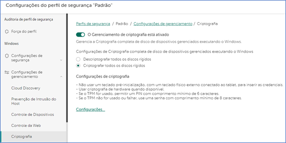 Kaspersky criptografia