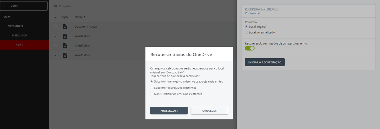 Backup e Restore do One Drive com Acronis