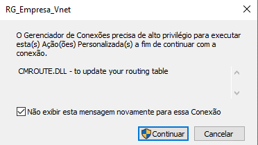 VPN Azure Point to site Configuração