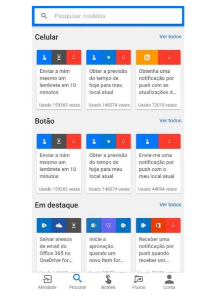 Microsoft Flow celular